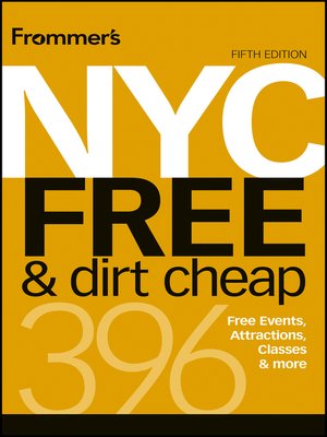 cover image of Frommer's NYC Free & Dirt Cheap